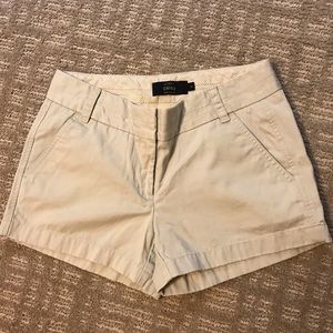 J crew chino shorts size2